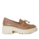 Mocassim Tratorado Marrom Laço Mo1634 Vintedoisk